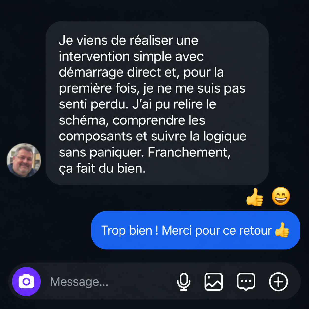 Témoignage d'un élève de la Méthode R.E.C.
