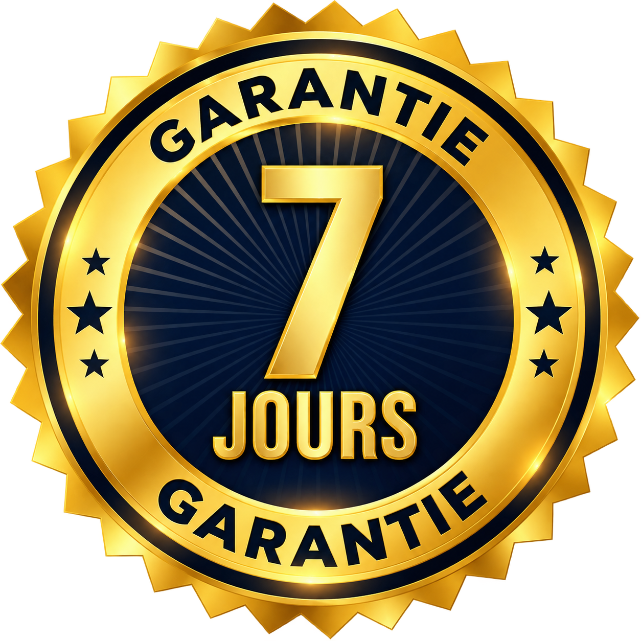 Sceau de garantie 7 jours
